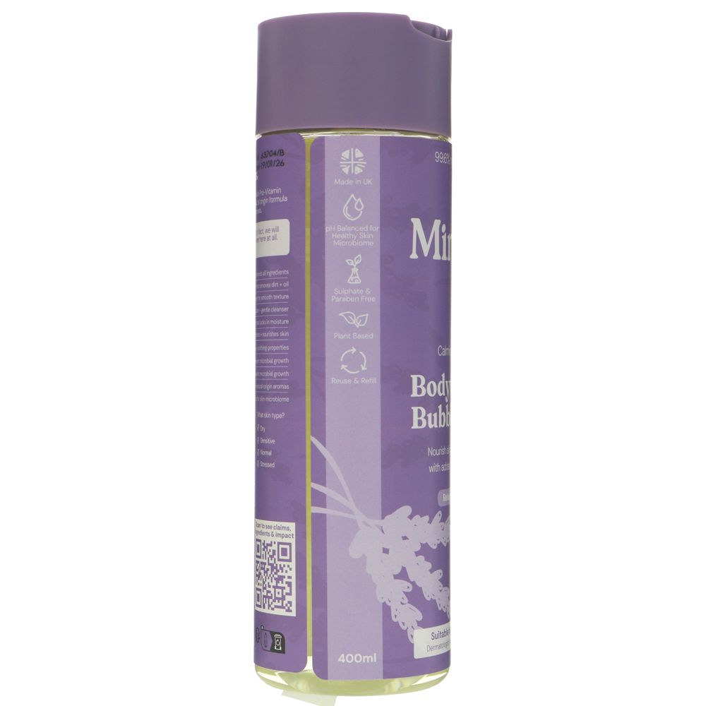 Miniml Lavender Body Wash & Bubble Bath 400ml