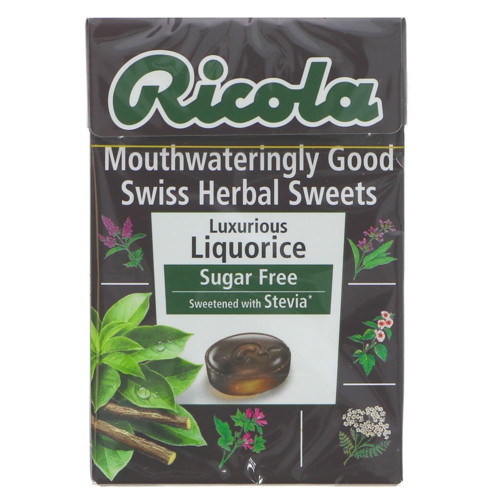 Ricola Liquorice Sugar Free 45g pack