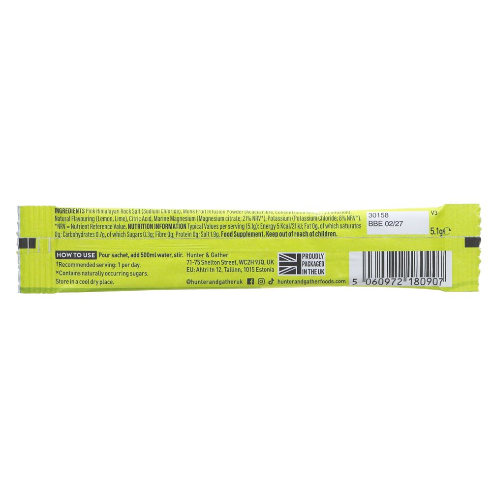 Hunter& & Gather Electolytes Restore - Lemon & Lime Flavour
