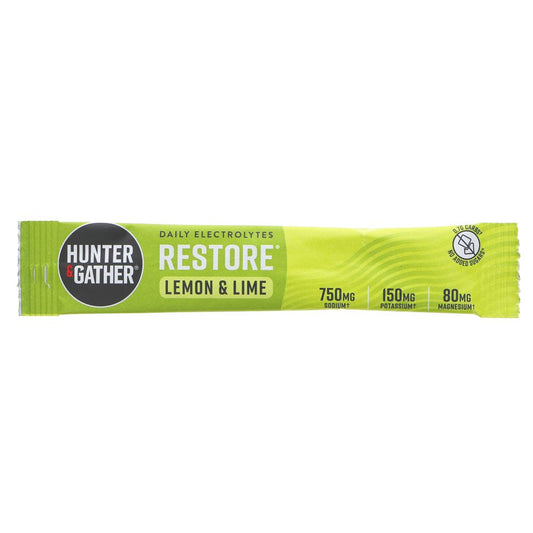 Hunter& & Gather Electolytes Restore - Lemon & Lime Flavour