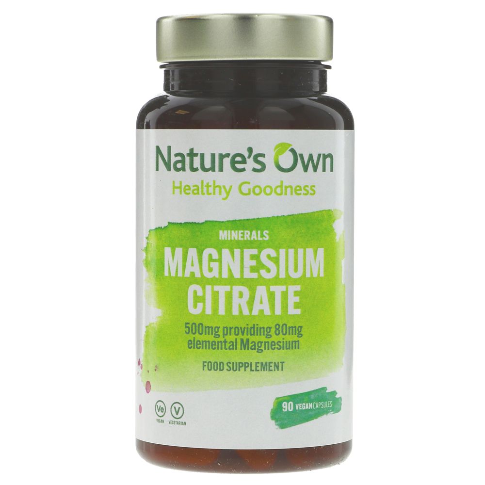 Nature's Own Magnesium Citrate (x90 caps)