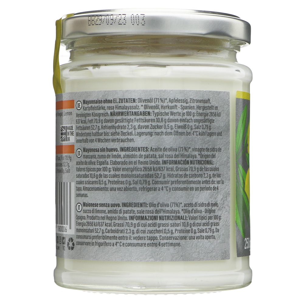 Hunter & Gather 100% Olive Oil Mayo 250g