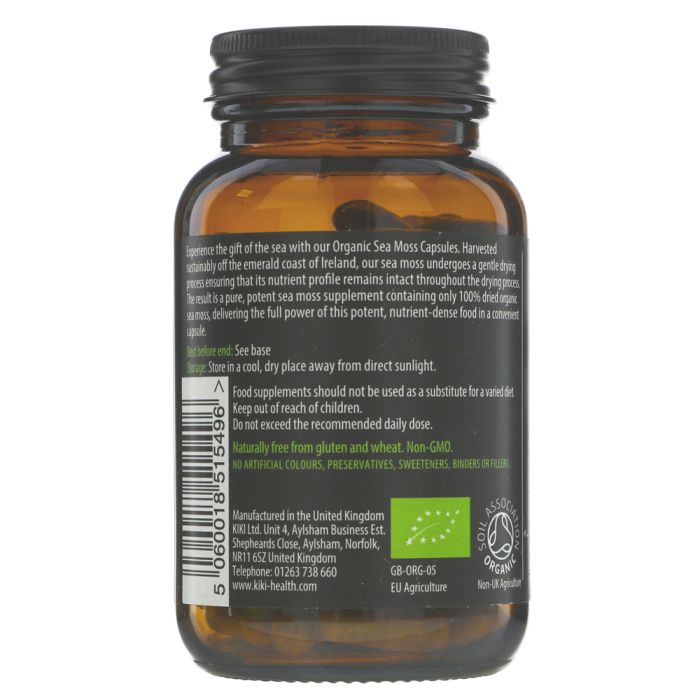 Kiki Health Organic Sea Moss (90 caps)