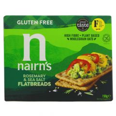 Nairn's GF Rosemary & Sea Salt Flatbreads 150g
