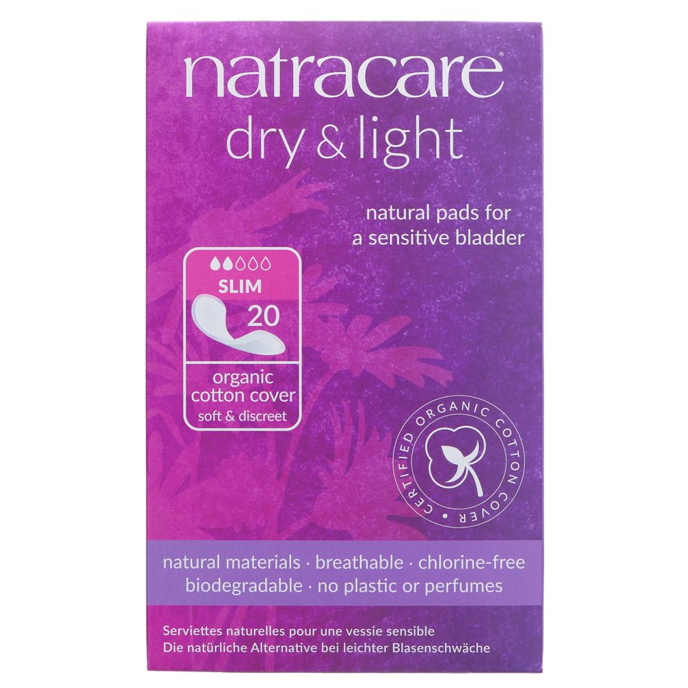 Natracare Dry & Light (Slim) For Sensitive Bladder
