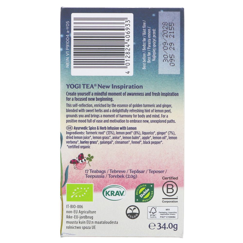 Yogi New Inspiration (17 teabags)