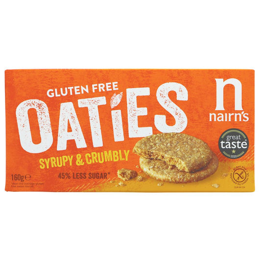 Nairn's Gluten Free Oaties - Syrupy & Crumbly