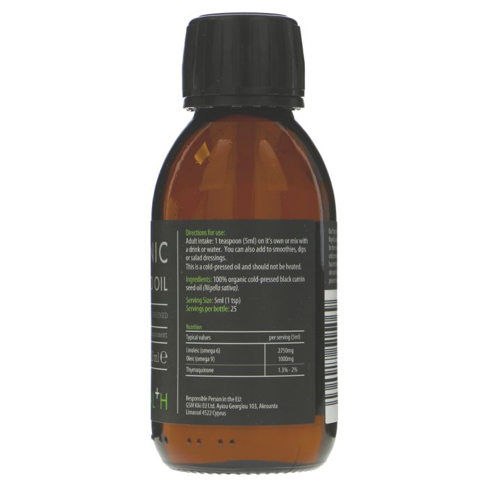 Kiki Health - Organic Black Seed Oil 125ml