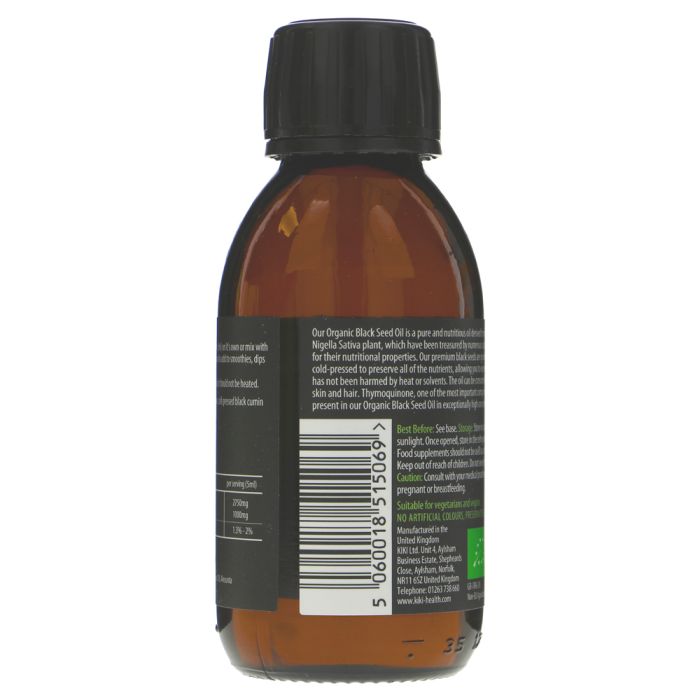 Kiki Health - Organic Black Seed Oil 125ml