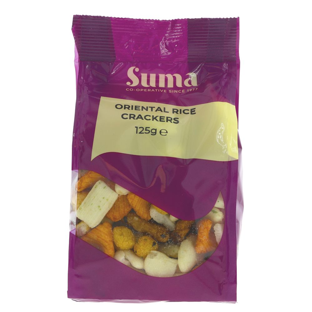 Suma Oriental Rice Crackers 125g