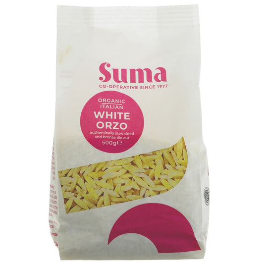 Suma Organic Orzo Pasta 500g