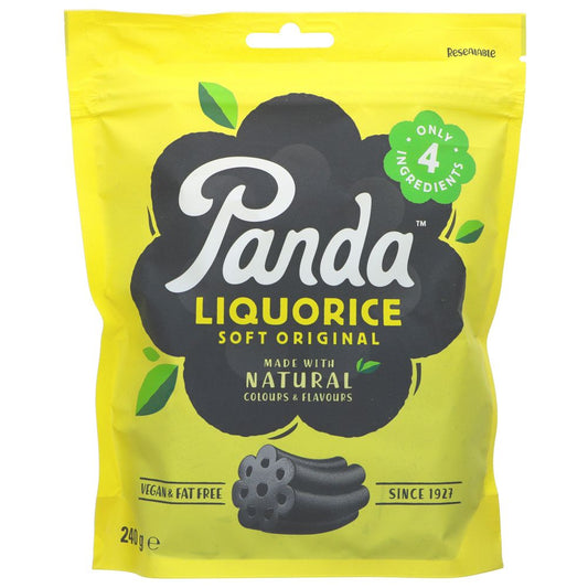 PANDA  liquorice  in bag 240g