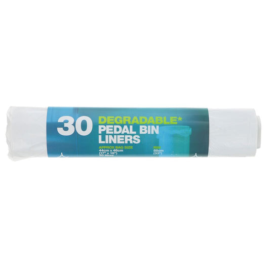 Degradable Pedal Bin Liners 30 x 20L d2w