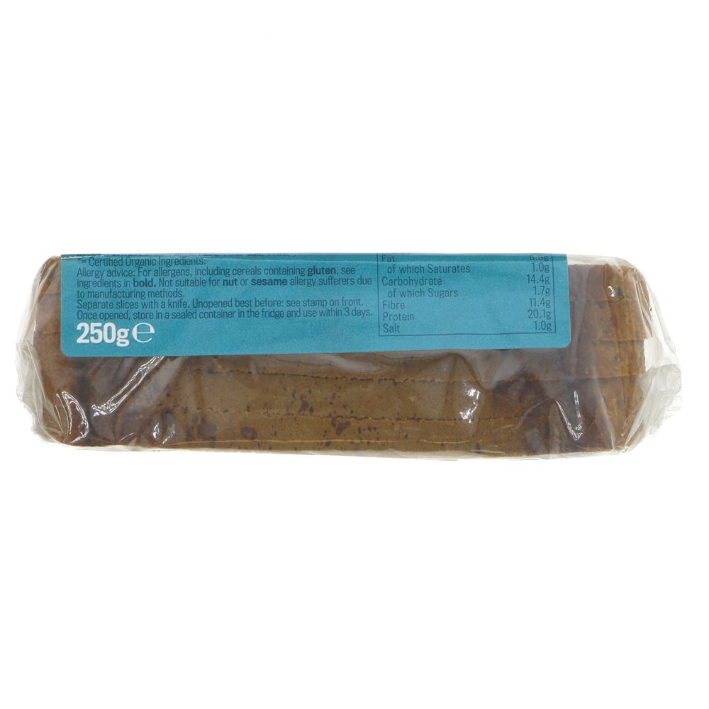 Profusion Protein Bread - Organic Rye & Flax - 250g