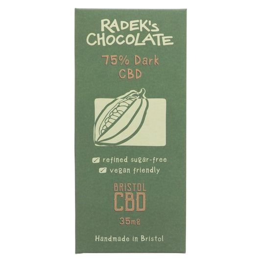 Radek's 75% Dark CBD Chocolate