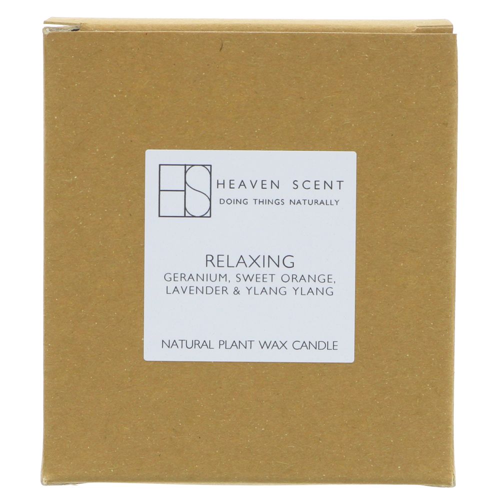 Heaven Scent Natural Plant Wax Candle 180g (Relaxing)