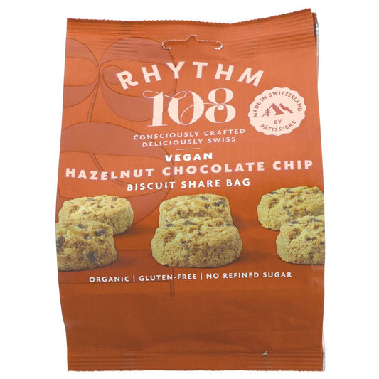 Rhythm 108 Hazelnut Chocolate Chip Biscuits