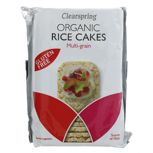 Clearspring Multi-grain Rice Cakes 130g