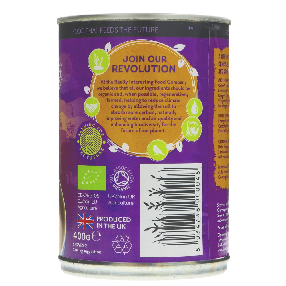 Rifco Organic Moroccan Chickpea Soup 400g
