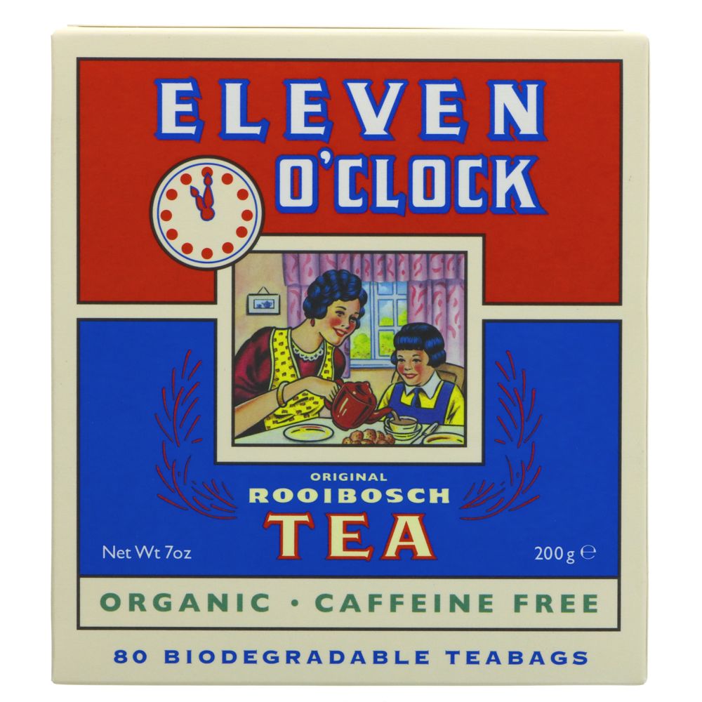 Eleven o'clock Org Rooibosch Tea Bags x 80