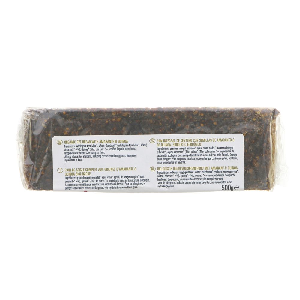 Biona Rye - Amaranth & Quinoa - 500g