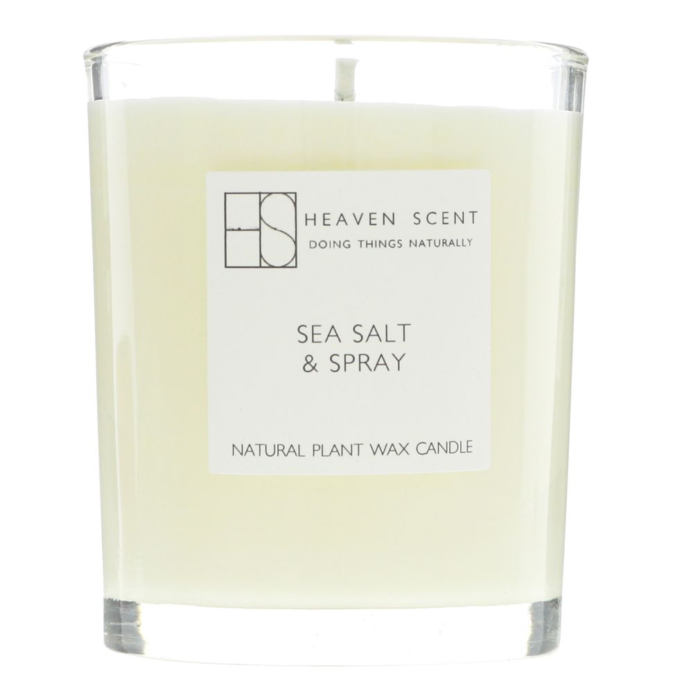 Heaven Scent Natural Plant Wax Candle 180g (Sea Salt & Spray)