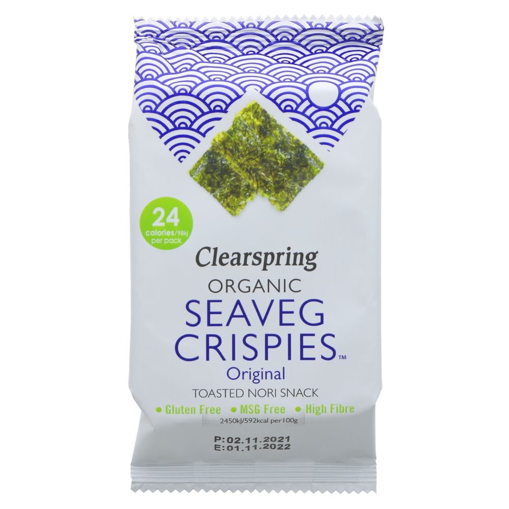 Clearspring Organic Seaveg Crispies (4g)