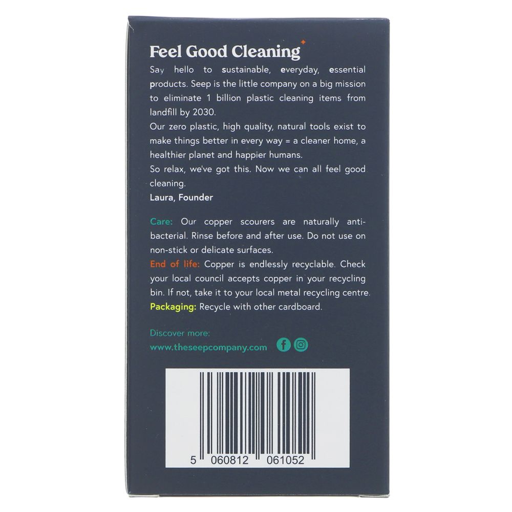 Seep Copper Scourers (2pack)