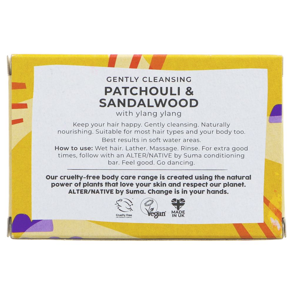 Alter/Native Shampoo Bar Patchouli & Sandalwood