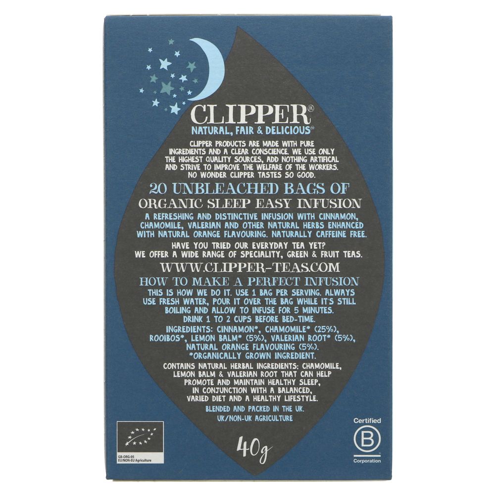 Clipper Sleep Easy Tea (x20 bags)