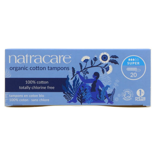 Natracare Organic Cotton Tampons Super x20