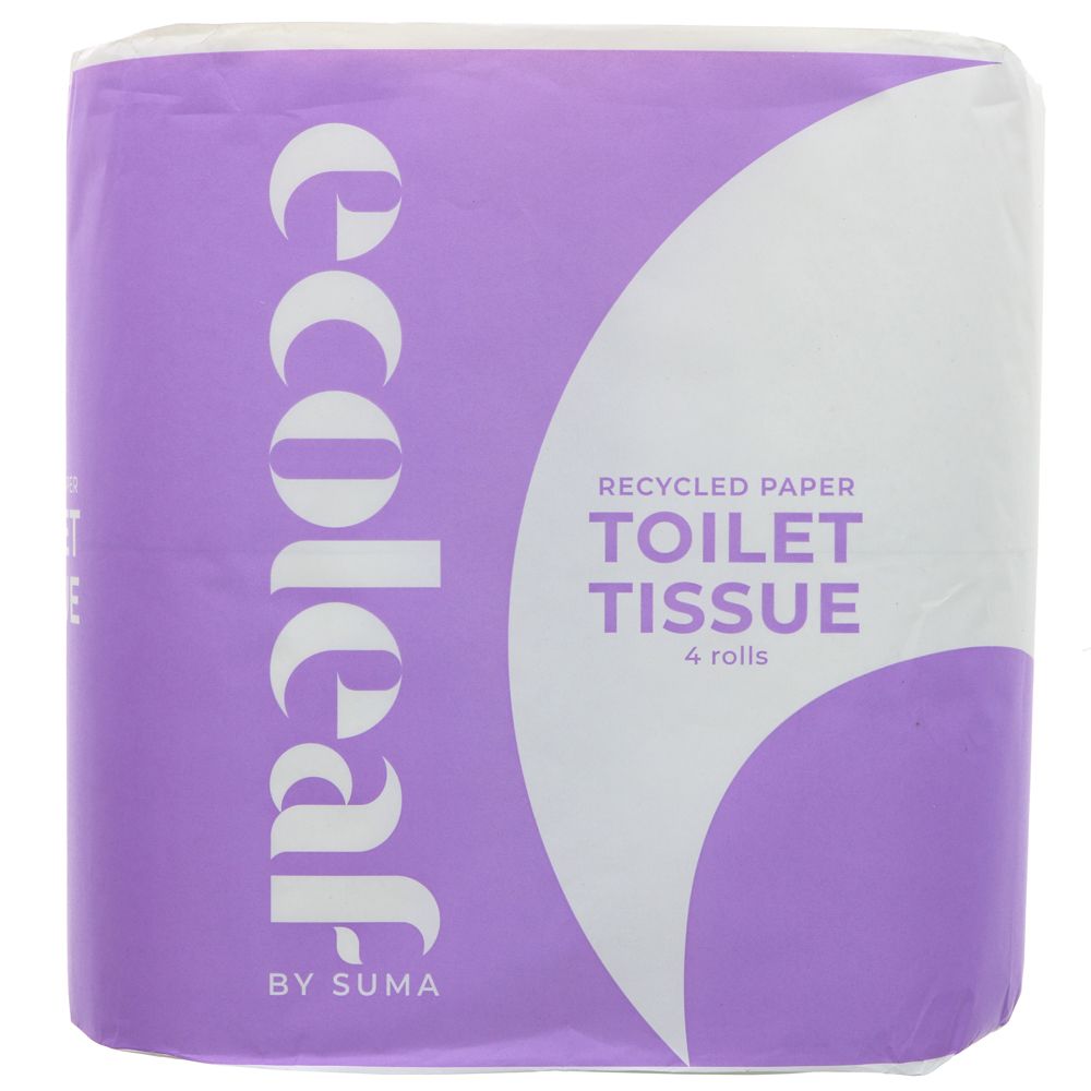 Ecoleaf Toilet Tissue 4 Pack