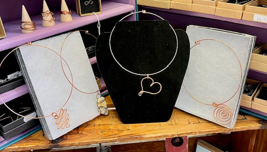 Copper Torque Necklace - Maria Silmon The Conscious Jeweller