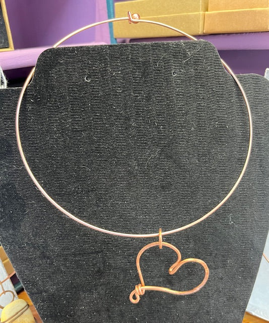 Copper Torque Necklace - Maria Silmon The Conscious Jeweller