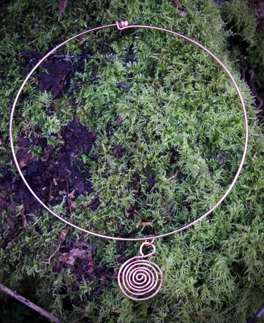 Maria Silmon - The Conscious Jeweller - Copper Torque & Spiral