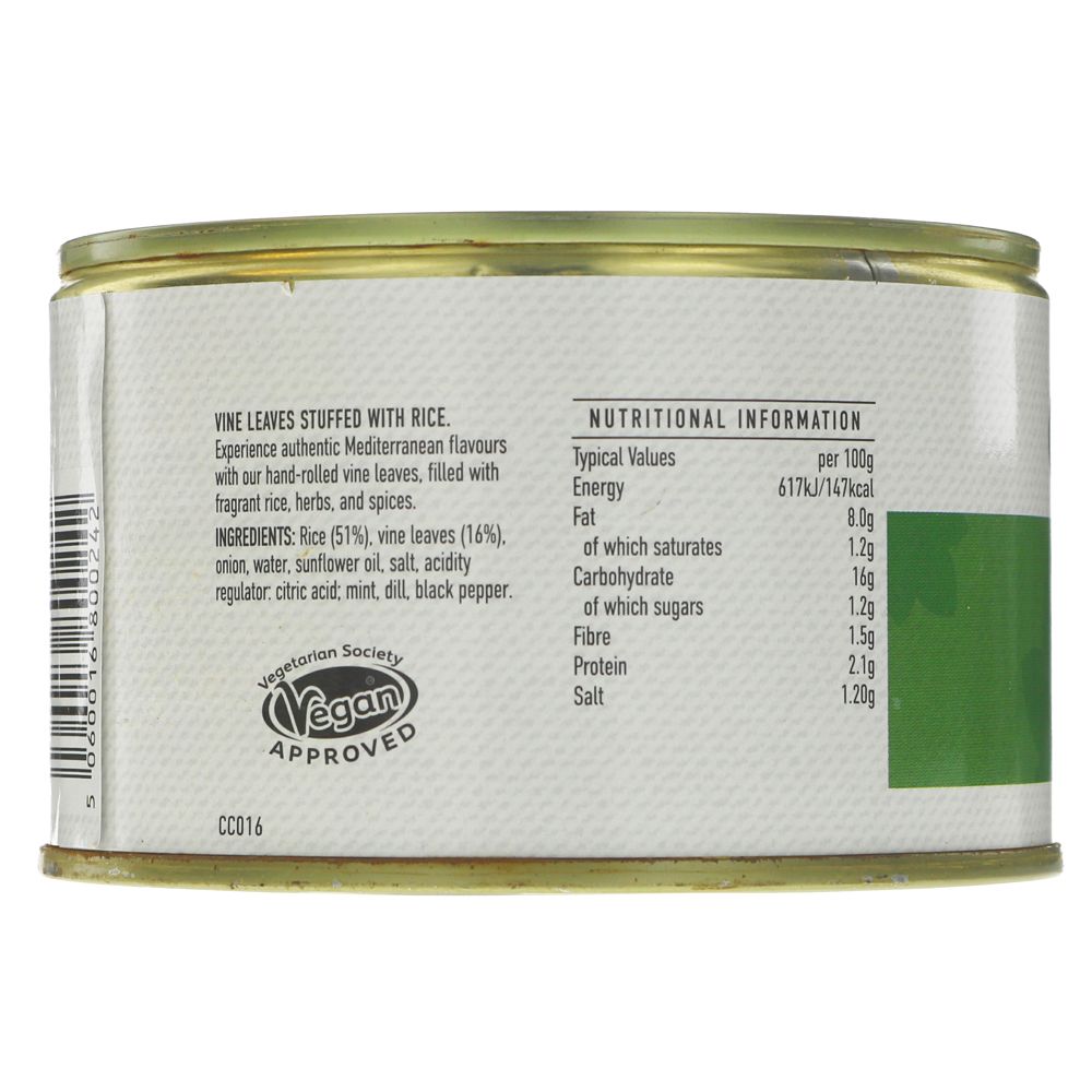 Stuffed Vine Leaves - Cooks & Co 400g