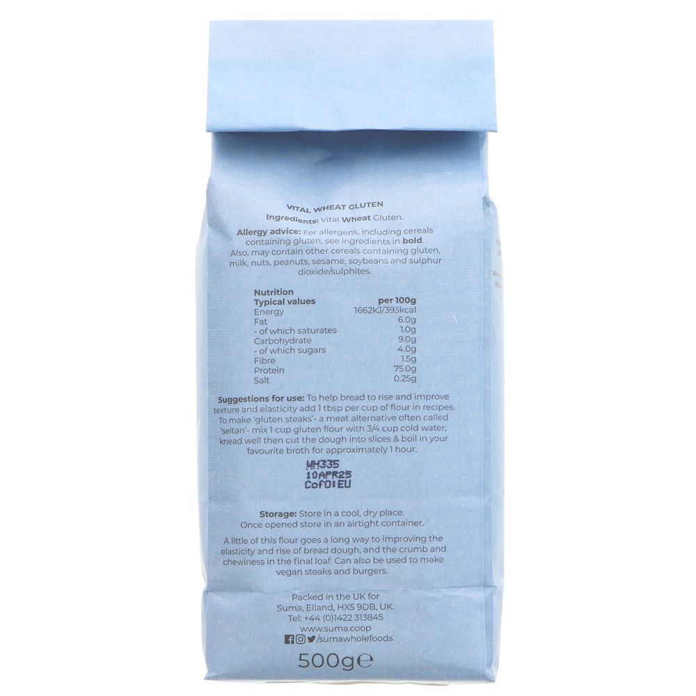 Suma Vital Wheat Gluten Flour 500g