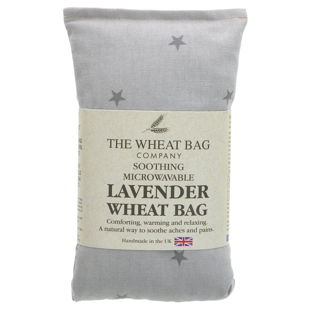 Lavender Wheat Bag - Grey Star