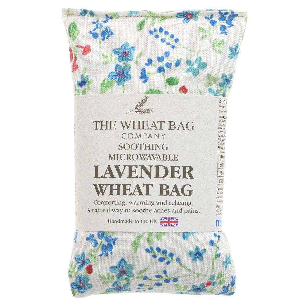 Lavender Wheat bag (Wildflower Blue)