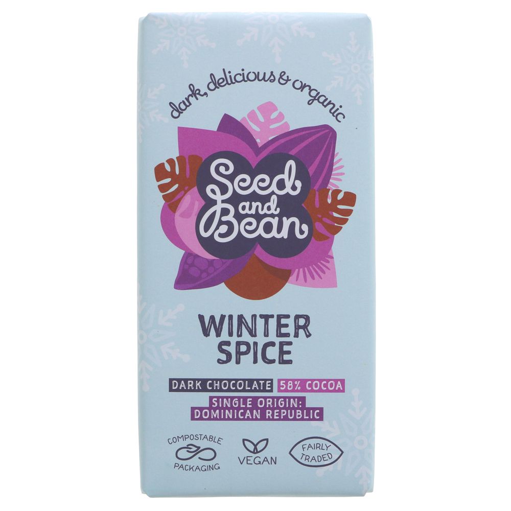 Seed & Bean Winter Spice Dark Chocolate