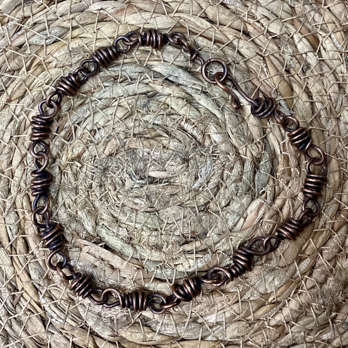 Maria Silmon - The Conscious jeweller - Copper Wire Bead Bracelet