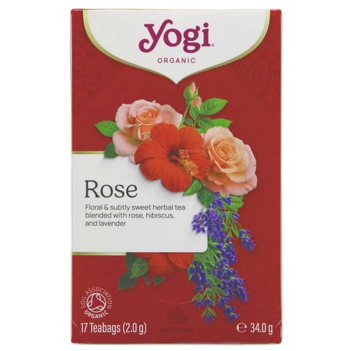 Yogi Rose Tea 17 Bags