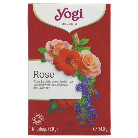 Yogi Rose Tea 17 Bags