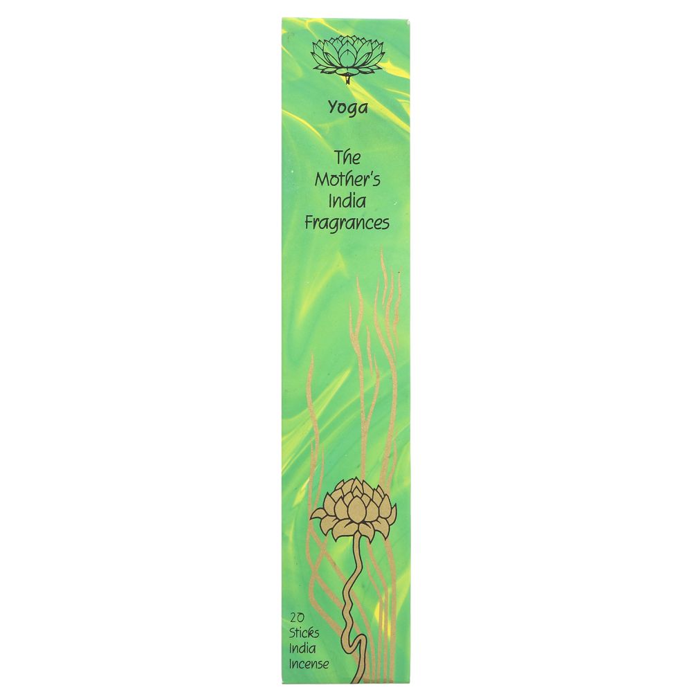 The Mother's India Yoga Incense (20 sticks)