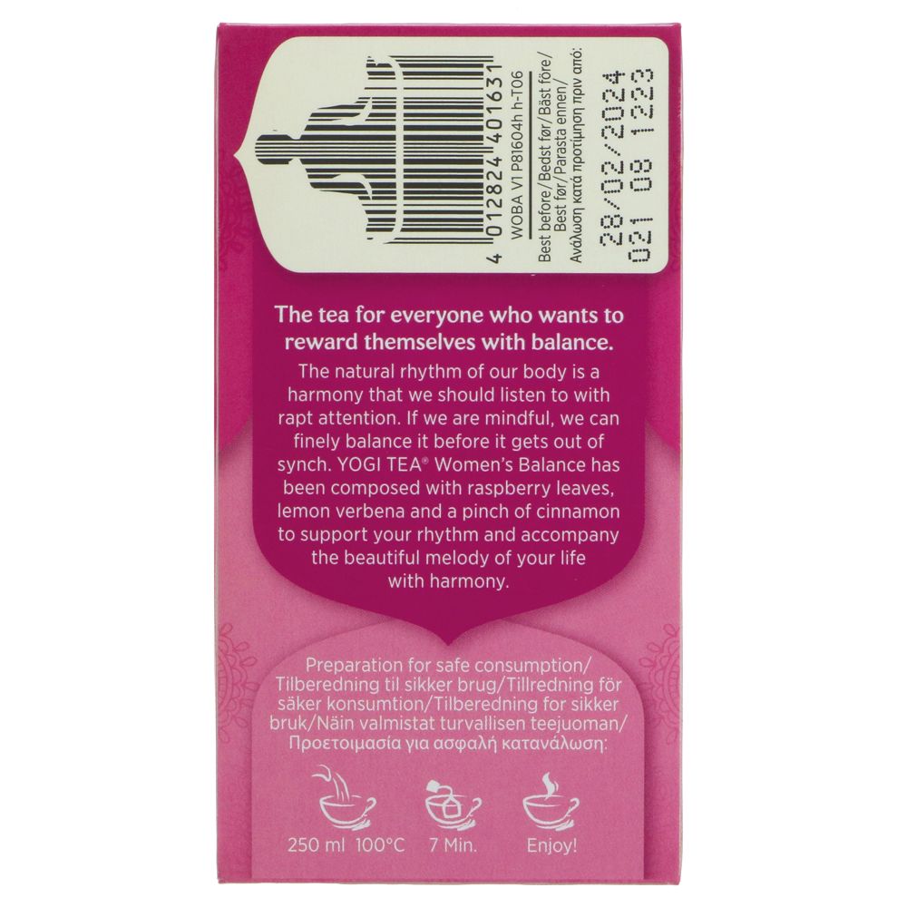 Yogi Women's Balance Tea 17 Bags