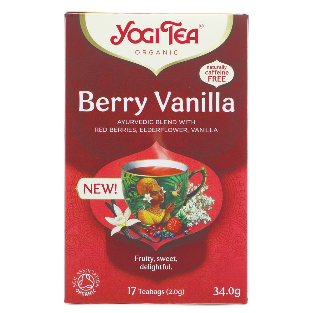 Yogi Berry Vanilla Tea (x17 bags)