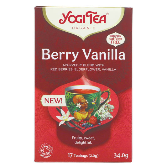 Yogi Berry Vanilla Tea (x17 bags)