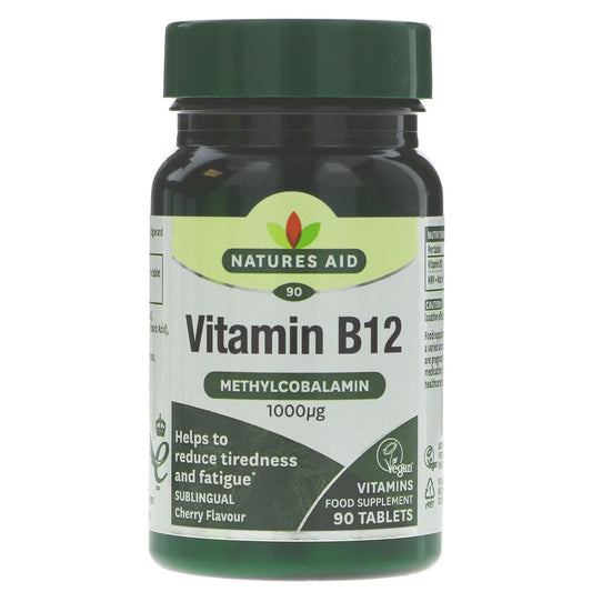 Natures Aid Vitamin B12 1000ug 90 Tablets