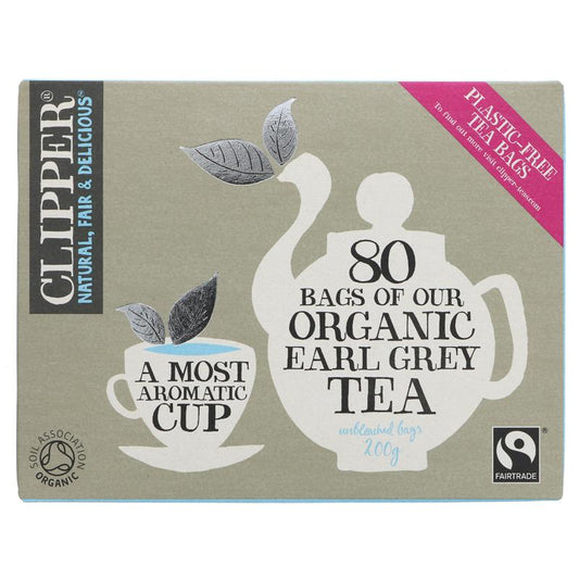Clipper Earl Grey Tea (80 Bags)