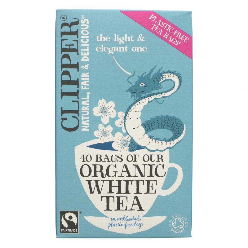 Clipper Organic White Tea (40 Bags)